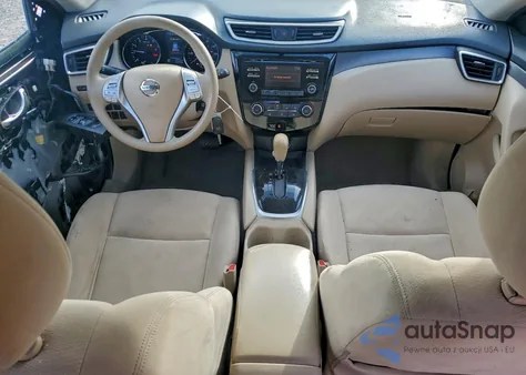 2015 Nissan Rogue S z USA, uszkodzony, nr VIN KNMAT2MT5FP543095